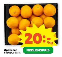 Stora Coop Apelsiner, Medlemspris erbjuda