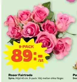 Stora Coop Rosor Fairtrade erbjuda