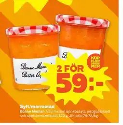 Stora Coop Sylt/marmelad erbjuda