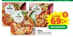 Stora Coop Pizza, Medlemspris erbjuda