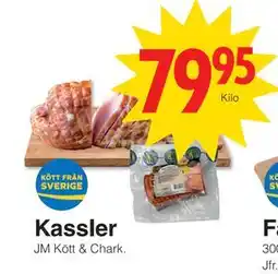 Matöppet Kassler erbjuda
