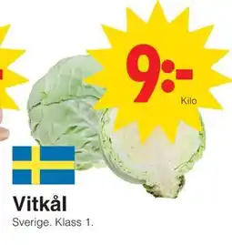 Matöppet Vitkål erbjuda