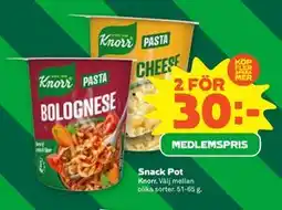 Stora Coop Snack Pot, Medlemspris erbjuda
