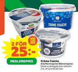 Stora Coop CRÈME FRAICHE erbjuda