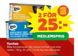 Stora Coop Tonfisk erbjuda