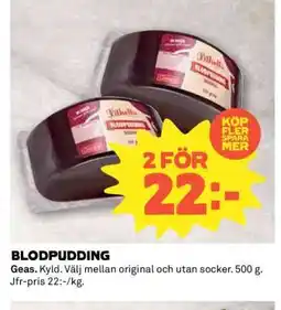 Coop BLODPUDDING erbjuda