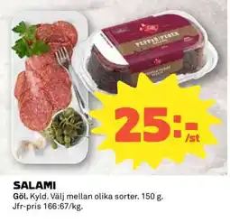 Coop Salami erbjuda