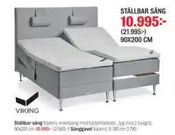 Mio STÄLLBAR SÄNG erbjuda