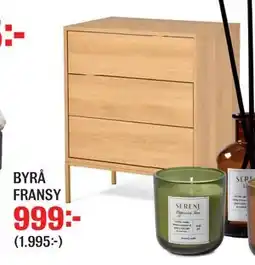 Mio BYRÅ FRANSY erbjuda