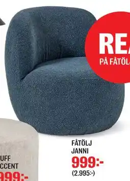 Mio FÅTÖLJ JANNI erbjuda