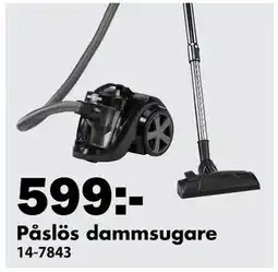 Biltema Påslös dammsugare erbjuda