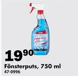 Biltema Fönsterputs, 750 ml erbjuda