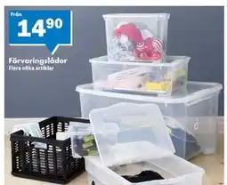 Biltema Förvaringslådor erbjuda
