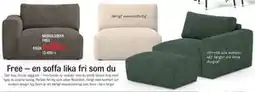 Mio MODULSOFFA FREE erbjuda
