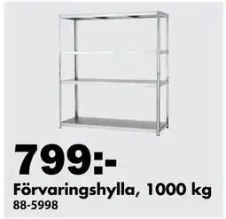 Biltema Förvaringshylla, 1000 kg erbjuda