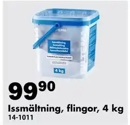 Biltema Issmältning, flingor, 4 kg erbjuda