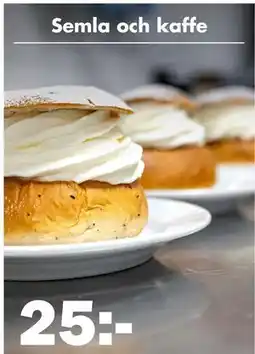 Biltema Semla och kaffe erbjuda