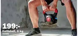 Biltema Kettlebell, 8 kg erbjuda