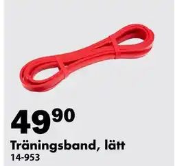 Biltema Träningsband, lätt erbjuda