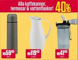 ÖoB Alla kaffekannor, termosar & vattenflaskor! erbjuda