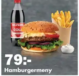Biltema Hamburgermeny erbjuda