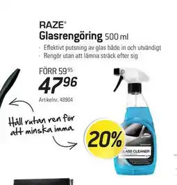 thansen Glasrengöring erbjuda