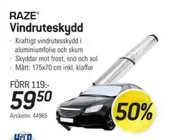 thansen Vindruteskydd erbjuda