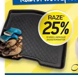 thansen 25% PÅ MODELLANPASSADE BAGAGERUMSMATTOR erbjuda