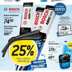 Bosch Aerotwin torkarblad