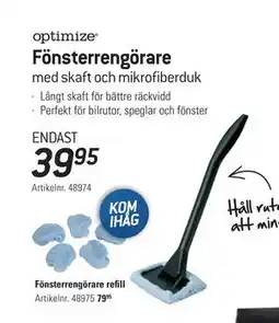 thansen Fönsterrengörare erbjuda