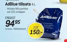 thansen AdBlue tillsats erbjuda