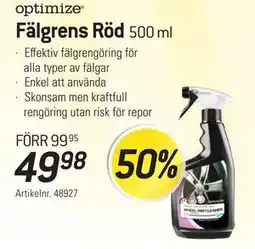thansen Fälgrens Röd erbjuda