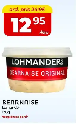Matrix Butikerna LOHMANDERS Bearnaise erbjuda