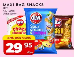 Matrix Butikerna OLW Maxi bag snacks erbjuda