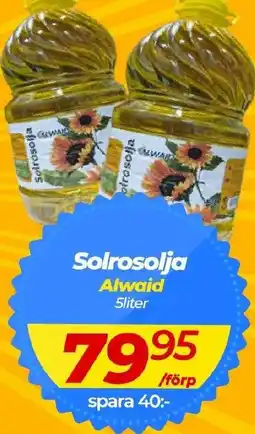 Matrix Butikerna ALWAID Solrosolja erbjuda