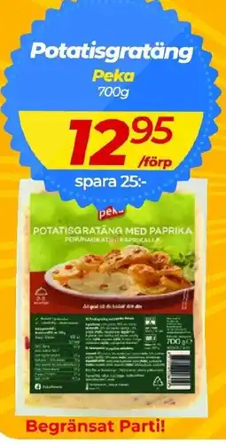 Matrix Butikerna PEKA Potatisgratäng erbjuda