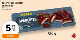 Scandinavian Park TULIP Slow cooked spareribs erbjuda