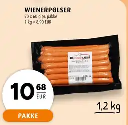 Scandinavian Park Wienerpølser erbjuda