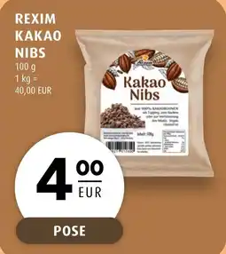 Scandinavian Park REXIM Kakao nibs erbjuda