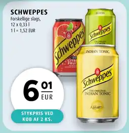 Scandinavian Park Schweppes erbjuda