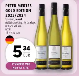 Scandinavian Park PETER MERTES Gold edition 2023/2024 erbjuda