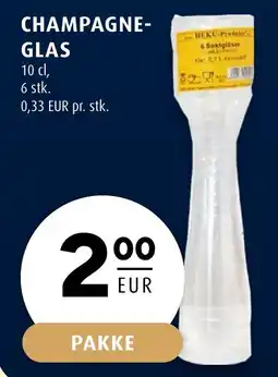 Scandinavian Park Champagne- glas erbjuda