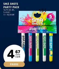Scandinavian Park SMÅ SHOTS Party pack erbjuda