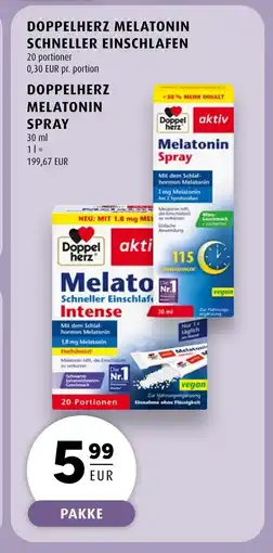 Scandinavian Park Doppelherz melatonin schneller einschlafen erbjuda