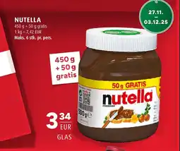 Scandinavian Park Nutella erbjuda