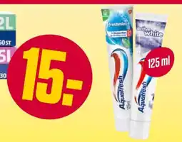 ÖoB Aquafresh zubní pasta erbjuda