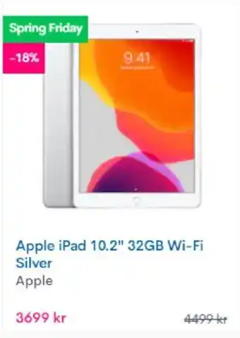 Apple iPad 10,2" 32GB Wi-Fi Silver