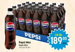 Eurocash PEPSI Max erbjuda