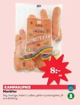 Hemköp Morötter erbjuda