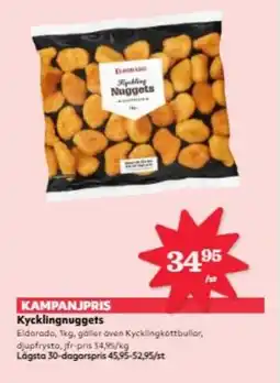 Hemköp ELDORADO Kycklingnuggets erbjuda
